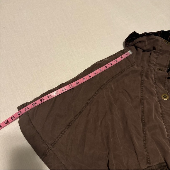 Anthropologie HEI HEI Velvet Trim Todra Cape Jacket SZ XS/S - Picture 10 of 14